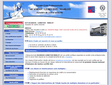 Tablet Screenshot of huissier-caen.org